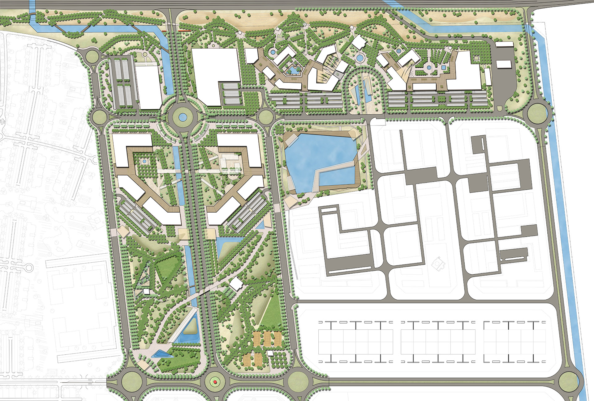 Jeddah 4 masterplan.